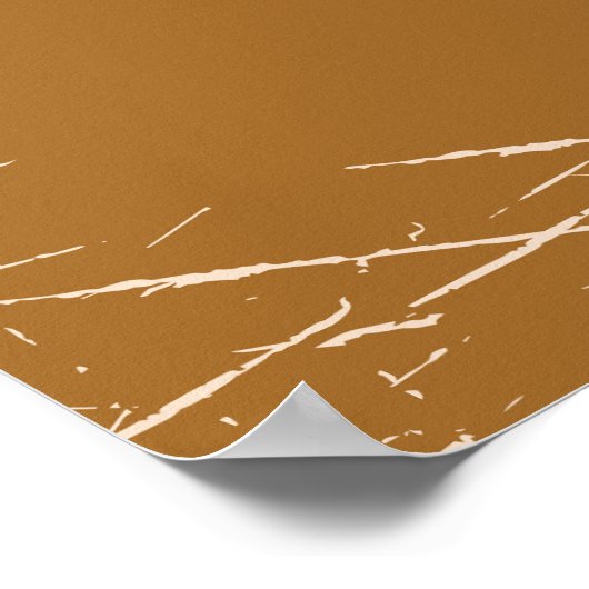 Mexico retro kaart poster (Hoek)