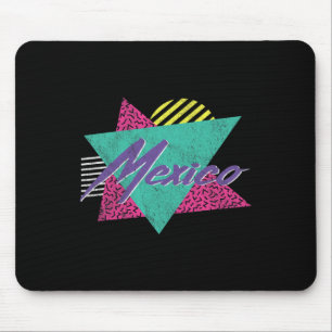 Mexico Retro Vintage 80s 90s Vakantie Reis Cadeau Muismat