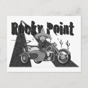 Mexico Rocky Point Grunge Briefkaart