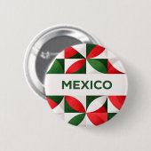 Mexico Ronde Button 5,7 Cm (Voorkant /achterkant)