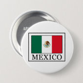 Mexico Ronde Button 7,6 Cm (Voorkant /achterkant)