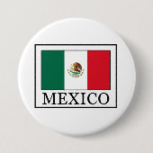Mexico Ronde Button 7,6 Cm (Voorkant)