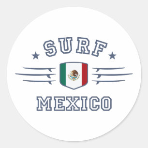 Mexico Ronde Sticker