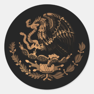 Mexico Ronde Sticker