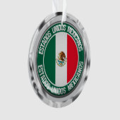Mexico Round Emblem Ornament (voorkant)