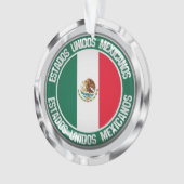 Mexico Round Emblem Ornament (voorkant)