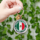 Mexico Round Emblem Sleutelhanger (Hand)