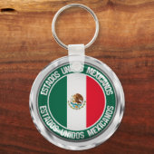 Mexico Round Emblem Sleutelhanger (Voorkant)