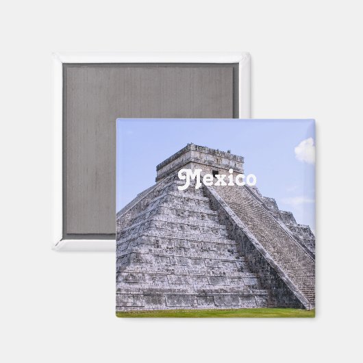 Mexico ruïnes magneet (Voorkant / Achterkant)