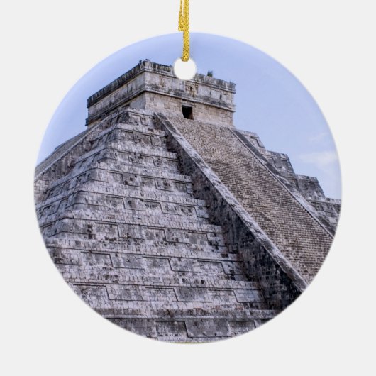 Mexico Ruins Keramisch Ornament (Achterkant)