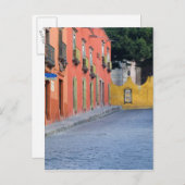 Mexico, San Miguel de Allende, Homes langs Briefkaart (Voorkant / Achterkant)