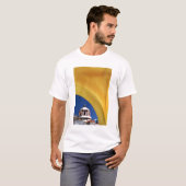 Mexico, San Miguel de Allende. Kerk T-shirt (Voorkant volledig)