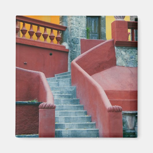 Mexico, San Miguel de Allende, kleurrijk Magneet (Voorkant)