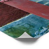 Mexico, San Miguel de Allende, kleurrijk Poster (Hoek)