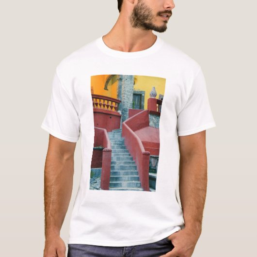 Mexico, San Miguel de Allende, kleurrijk T-shirt (Voorkant)