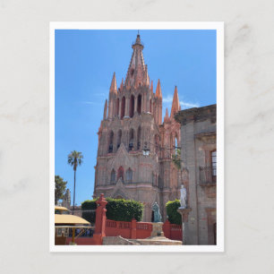 Mexico, San Miguel de Allende Parroquia Cathderal Briefkaart