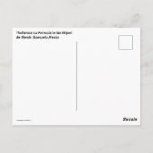 Mexico, San Miguel de Allende Parroquia Cathderal Briefkaart (Achterkant)