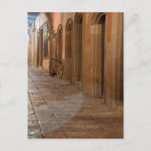 Mexico, San Miguel de Allende, Trottoir met Briefkaart