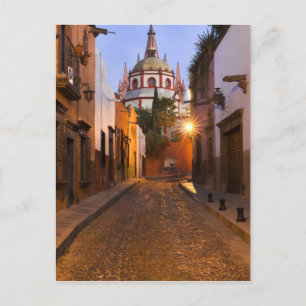 Mexico, San Miguel de Allende. Vroeg in de ochtend Briefkaart