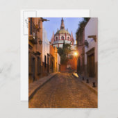 Mexico, San Miguel de Allende. Vroege ochtend Briefkaart (Voorkant / Achterkant)