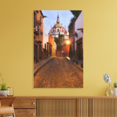 Mexico, San Miguel de Allende. Vroege ochtend Canvas Afdruk (Insitu (Woonkamer))