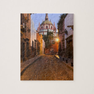 Mexico, San Miguel de Allende. Vroege ochtend Legpuzzel