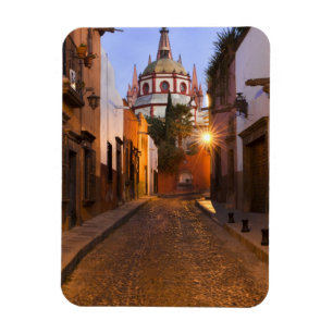 Mexico, San Miguel de Allende. Vroege ochtend Magneet