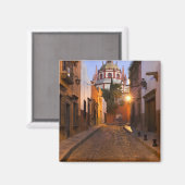 Mexico, San Miguel de Allende. Vroege ochtend Magneet (Voorkant / Achterkant)