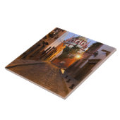 Mexico, San Miguel de Allende. Vroege ochtend Tegeltje (Zijkant)