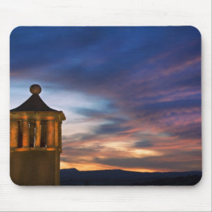 Mexico, San Miguel de Allende. Zonsondergang over Muismat