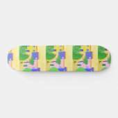 Mexico schilderkunst persoonlijk skateboard (Horizontaal)