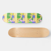 Mexico schilderkunst persoonlijk skateboard (Horizontaal)