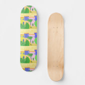 Mexico schilderkunst persoonlijk skateboard (Voorkant)