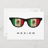 Mexico Shades aangepast briefkaart voor tekst en k (Voorkant / Achterkant)