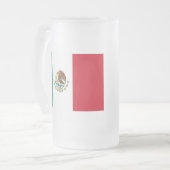 MEXICO SHOT GLASS MATGLAS BIERPUL (Voorkant links)
