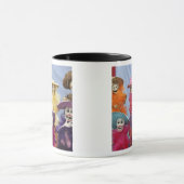 Mexico. Skelet Catrinas, beroemde figuren Mok (Midden)