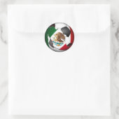 Mexico Soccer Ball Sports Ronde Sticker (Tas)