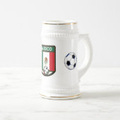 Mexico Soccer Beverage Stein Bierpul (Voorkant rechts)