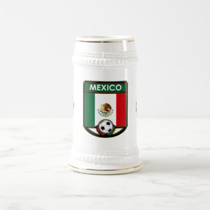 Mexico Soccer Beverage Stein Bierpul