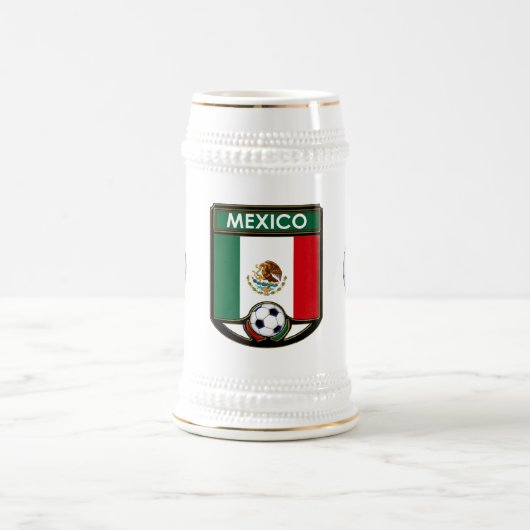 Mexico Soccer Beverage Stein Bierpul (Center)