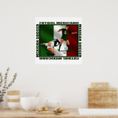 Mexico Soccer Poster (Keuken)