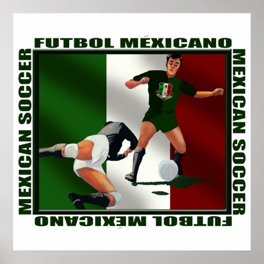 Mexico Soccer Poster (Voorkant)