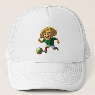 Mexico Soccer Taco Mascot Hat - Funny Mexican Food Trucker Pet