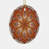 Mexico Sol Kaleidoscope Medallion Keramisch Ornament (Rechts)