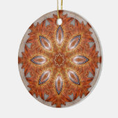 Mexico Sol Kaleidoscope Medallion Keramisch Ornament (Links)