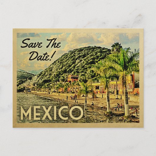 Mexico sparen de  Briefkaarten van de Datum (Voorkant)
