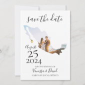 Mexico sparen de Kaart van de Datum (Voorkant)