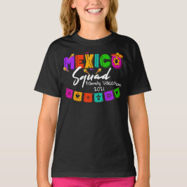 Mexico Squad Color Group Matching Custom T-Shirt