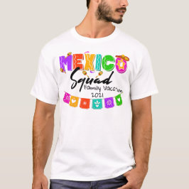 Mexico Squad Color Group Matching Custom T-Shirt