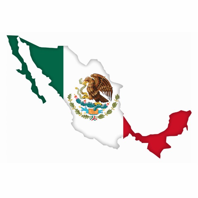 Mexico Staand Fotobeeldje (Voorkant)